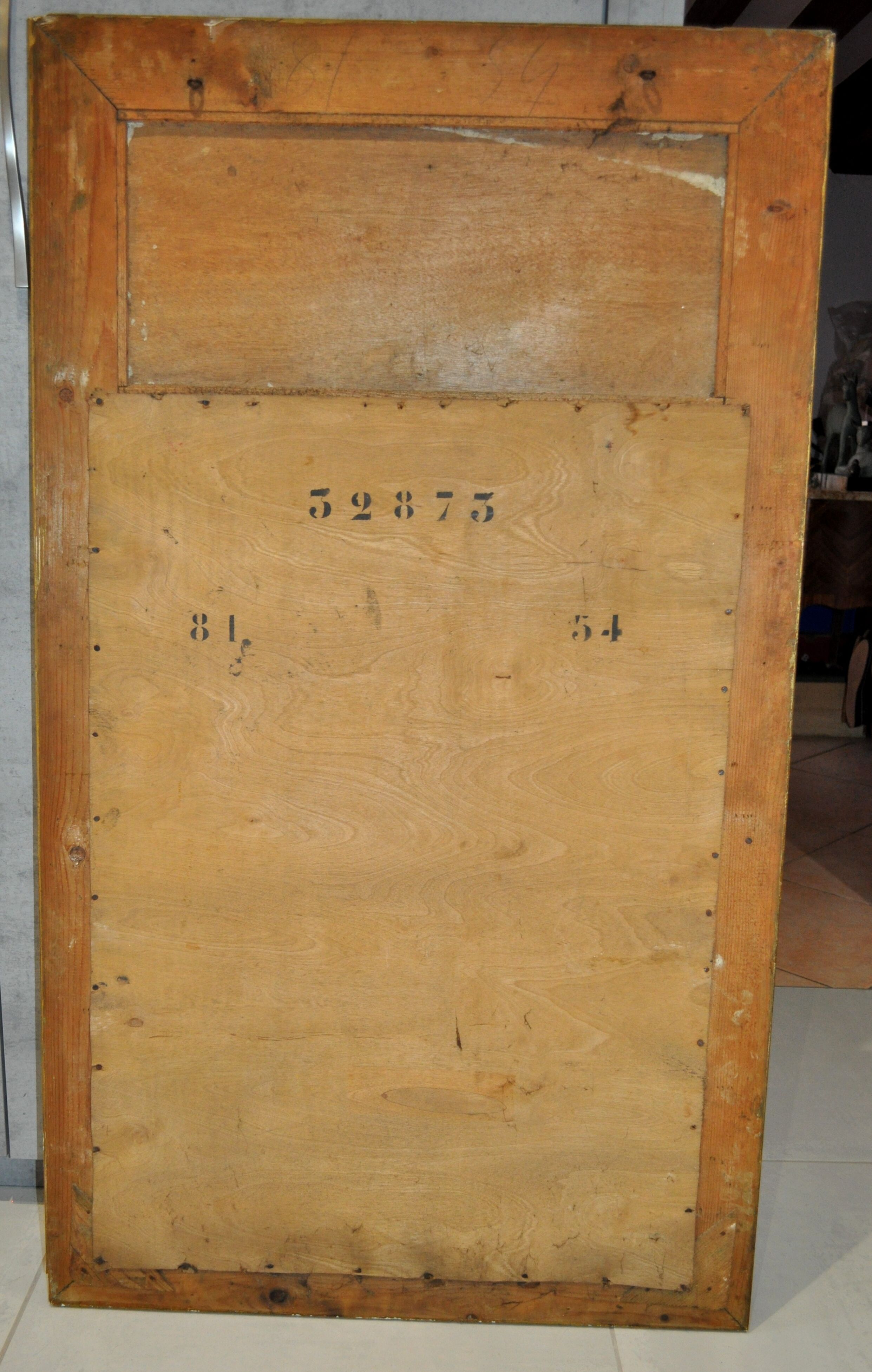 Large mirror romantic Pier 124x71cm