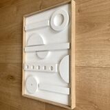 Tableau blanc en bois