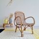 Fauteuil ancien enfant en rotin
