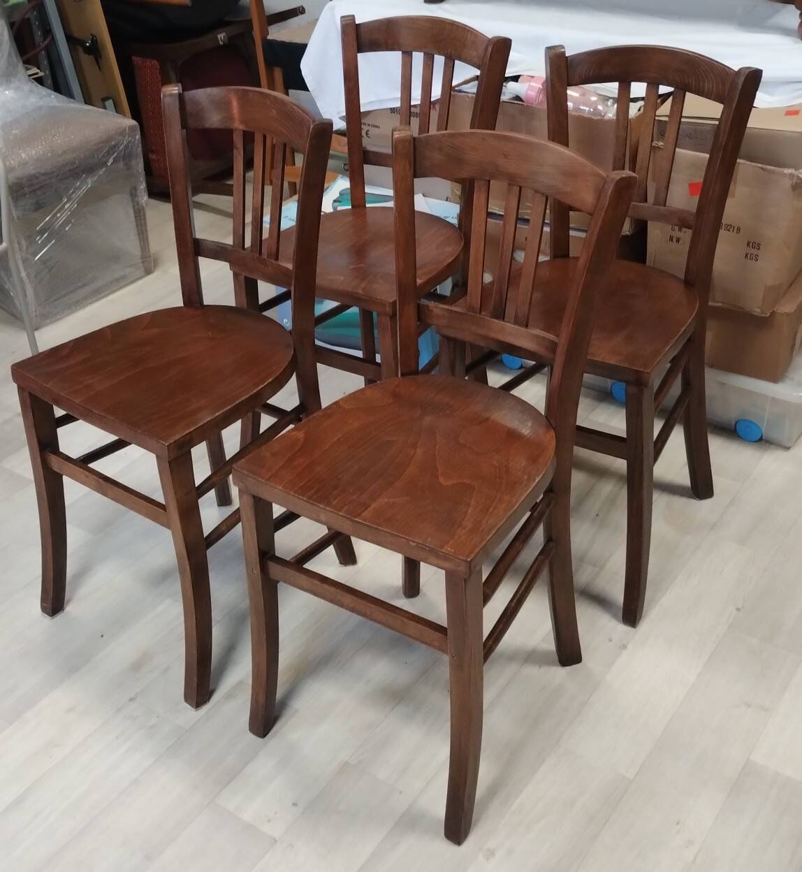 Set of 4 bistro chairs