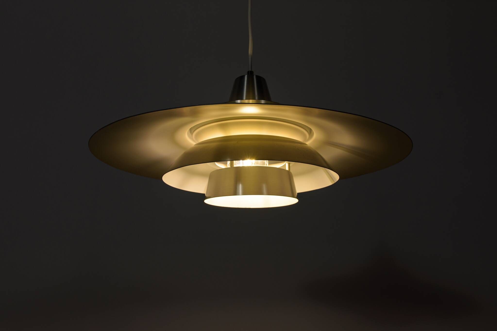 Mid-Century Type 240 Pendant Lamp by Mogens Davidsen for Superlight, Denmark, 1970s