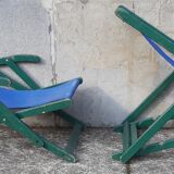Pair of chaise longue