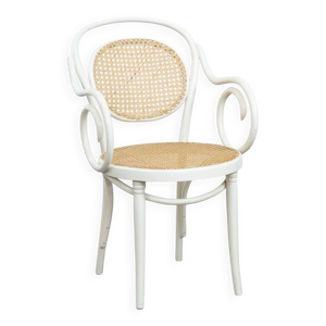 Chaise de bistrot blanche