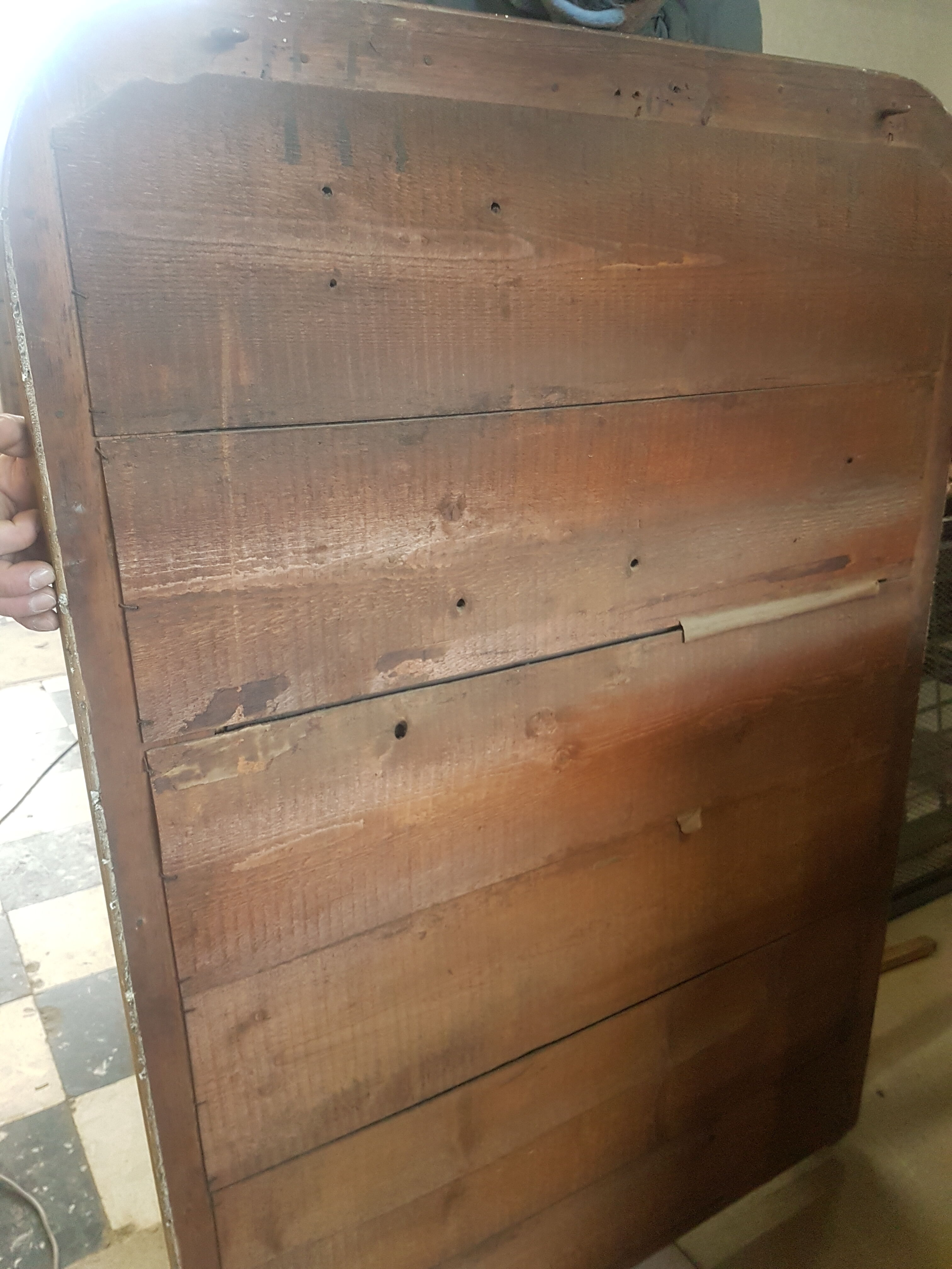 Large mirror gilded louis Philippe 137 x 97cm