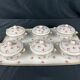 Rovina Epinal service to jars of porcelain cream early twentieth century