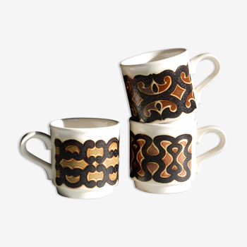 3 mugs Biltons en céramique