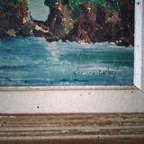 Tableau peinture marine G.Barbey