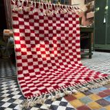 Redka checkered carpet 175x120cm