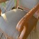 Antique Regency style armchair with complete restoration of the seat