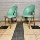 Paire de chaises vintage