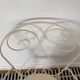 Wrought iron garden armchair Montmartre style