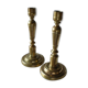 Pair of bronze candlesticks 19th century