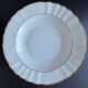 6 white porcelain plates