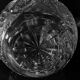 Vintage Cut Crystal Glass Carafe, 1960
