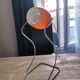 Orange metal lamp