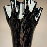 Large Murano aventurine vase from the 60s