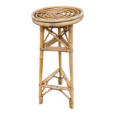 Vintage wicker stool
