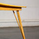 Grande table en bambou pieds Eiffel