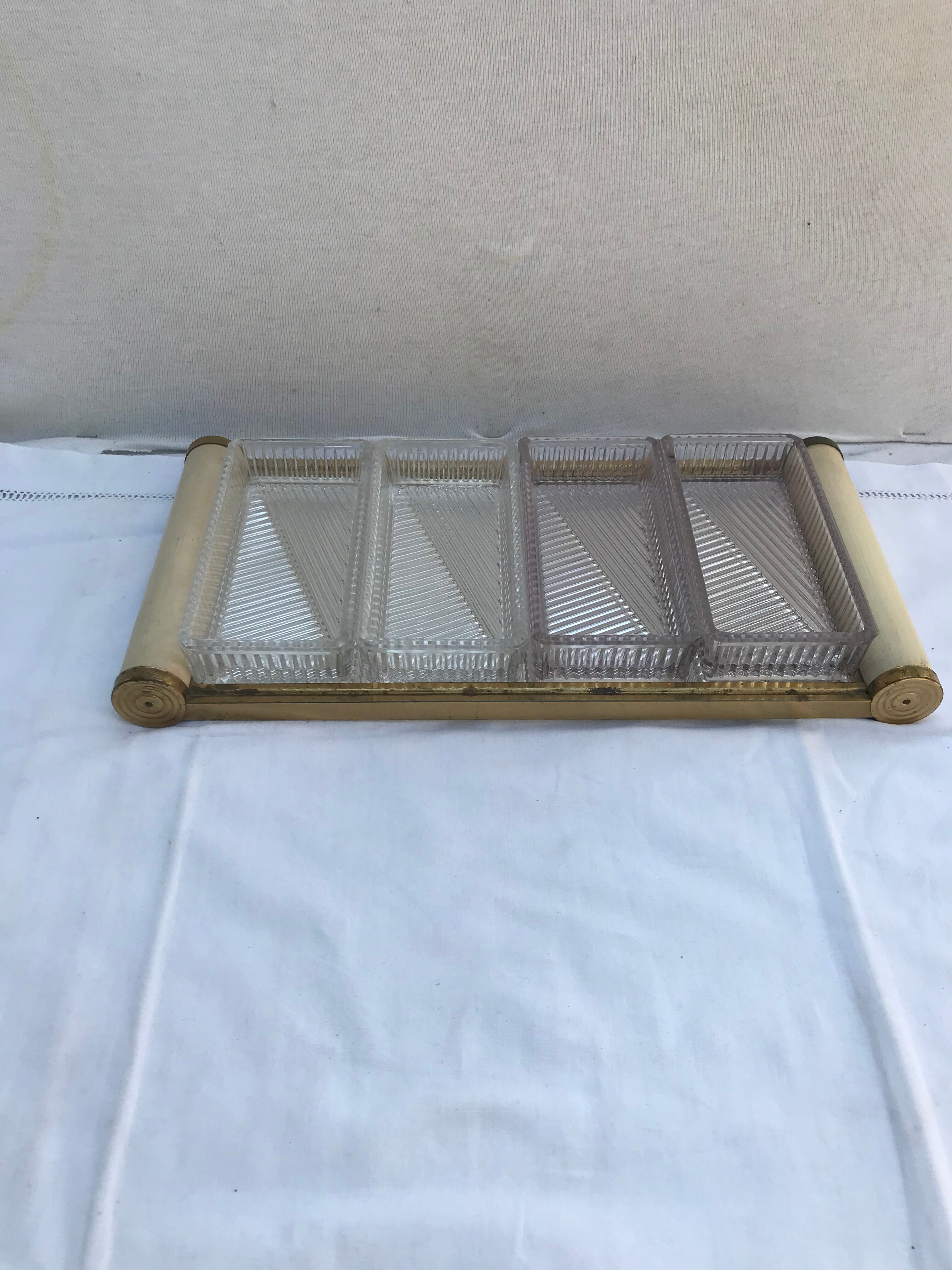 Art deco tray