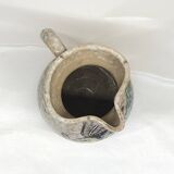 Toledo ceramic pitcher by Pablo Sanguino fish decoration