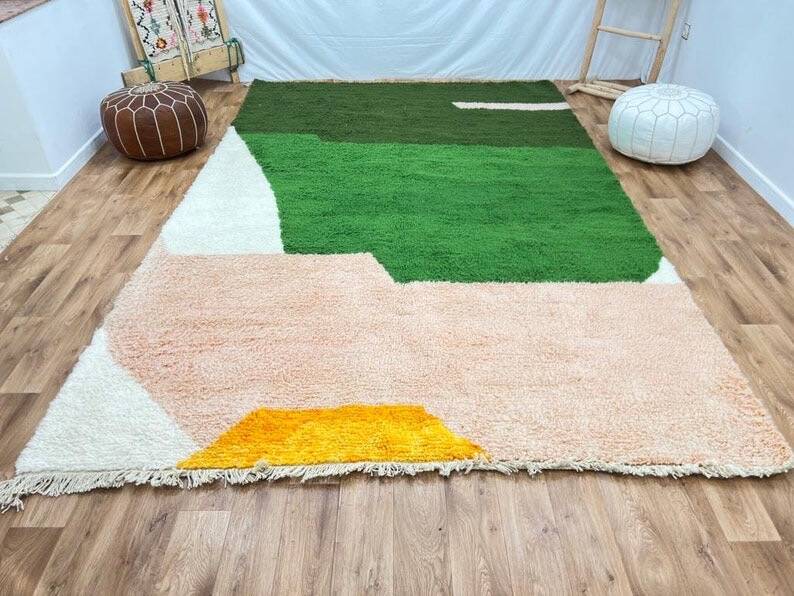 Handmade Berber rug 145/265 cm