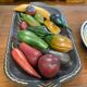 Plateau de fruits en bois