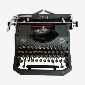 Machine à écrire Rooy, fonctionnelle