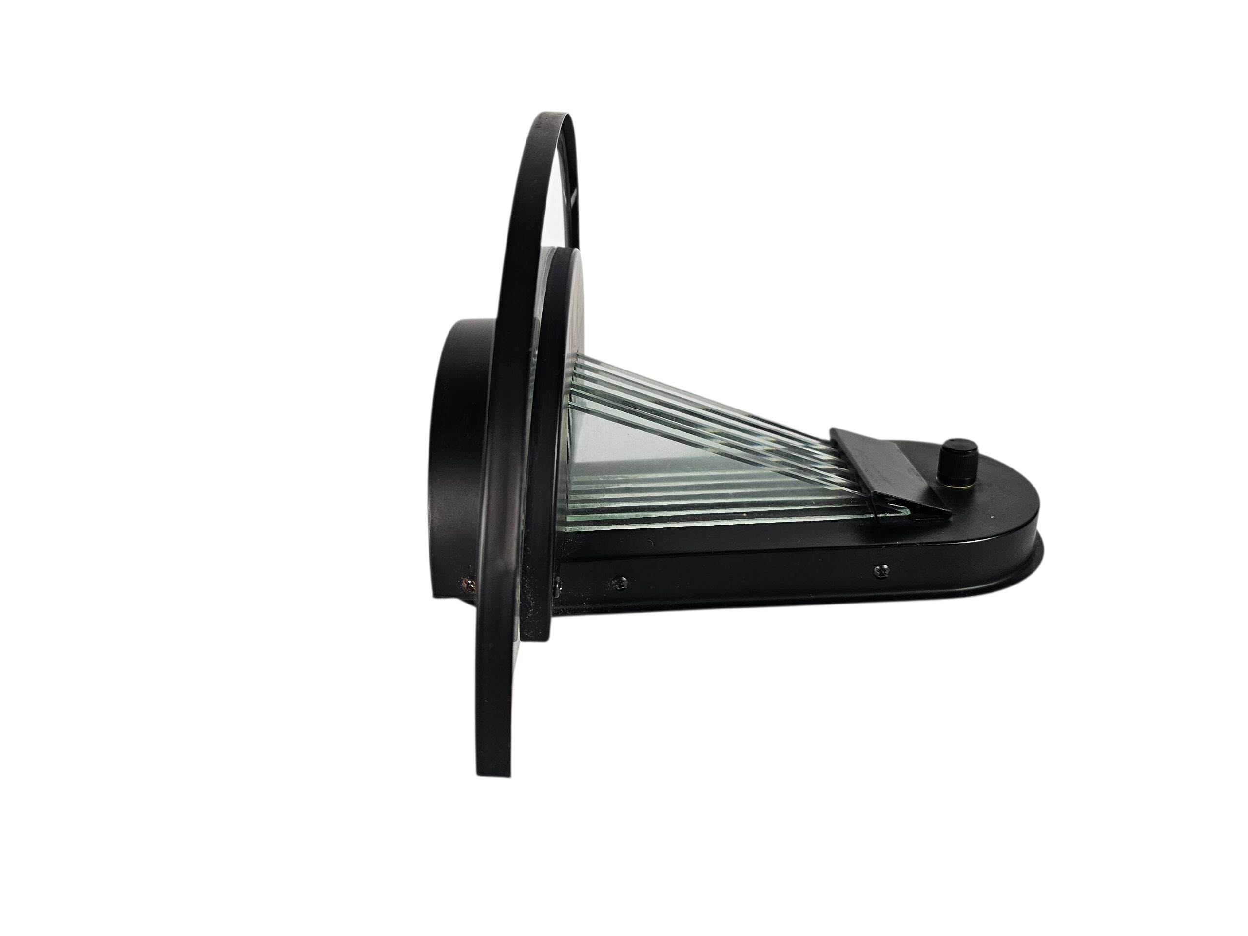 Free Light - wall lamp - Post Modern - metal - glass - 80s