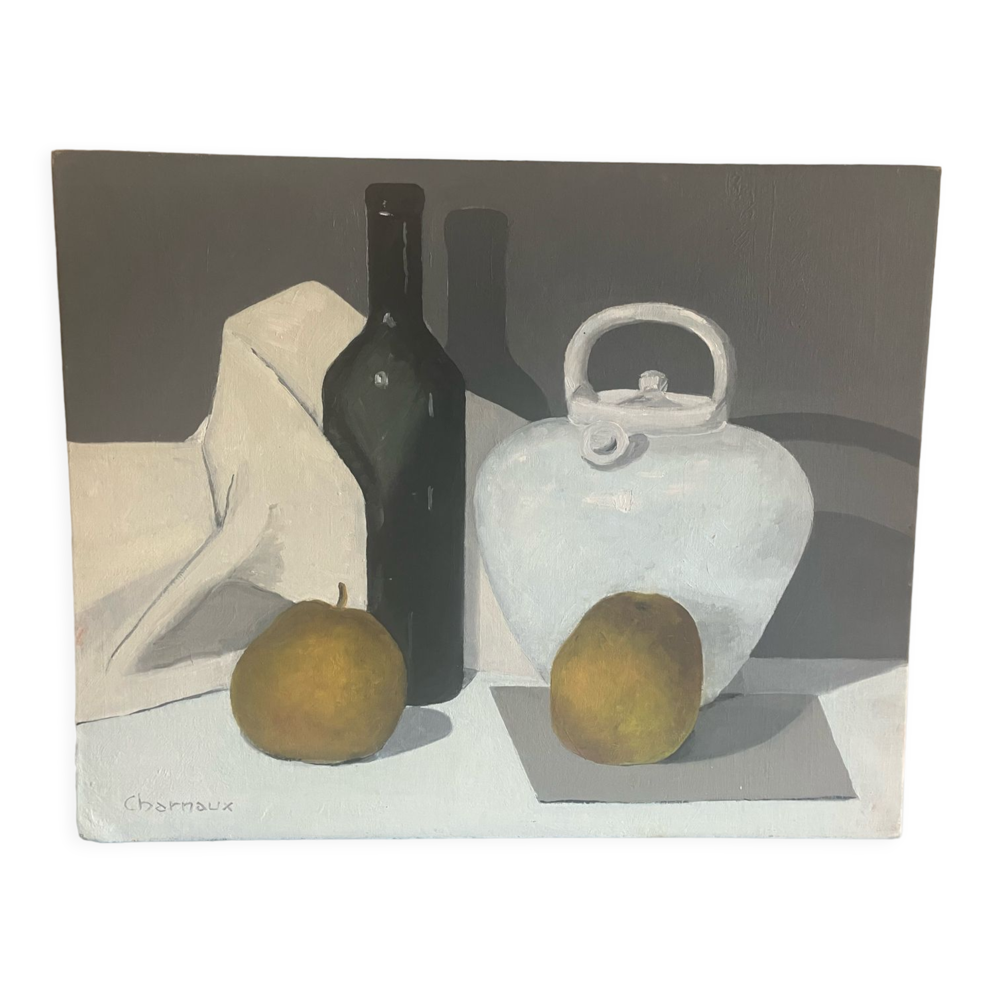 Oil still life XXth