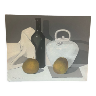 Oil still life XXth