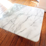 Square marble coffee table