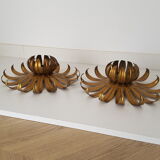 Vintage flower sconces