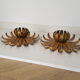 Vintage flower sconces