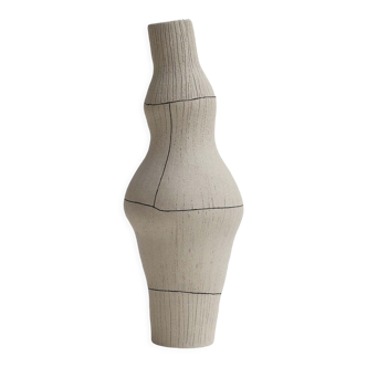 Unique stoneware vase from the 1991 series