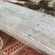 Ancien banc de bistrot 99cm