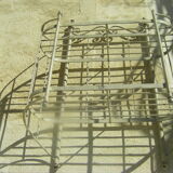 Old wall shelf