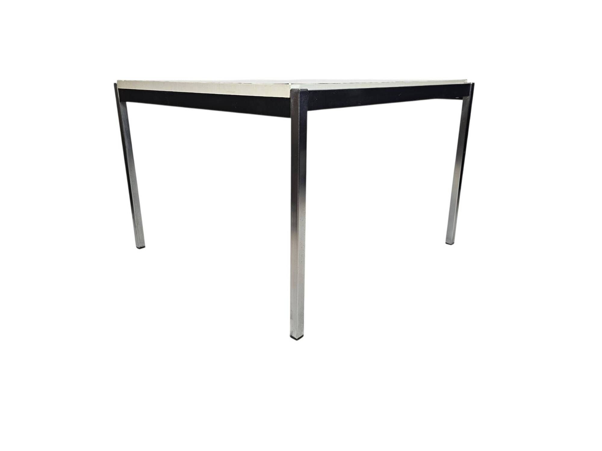 Design néerlandais - Gispen - Coen de Vries - table basse - placage - chrome