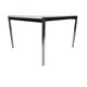 Design néerlandais - Gispen - Coen de Vries - table basse - placage - chrome