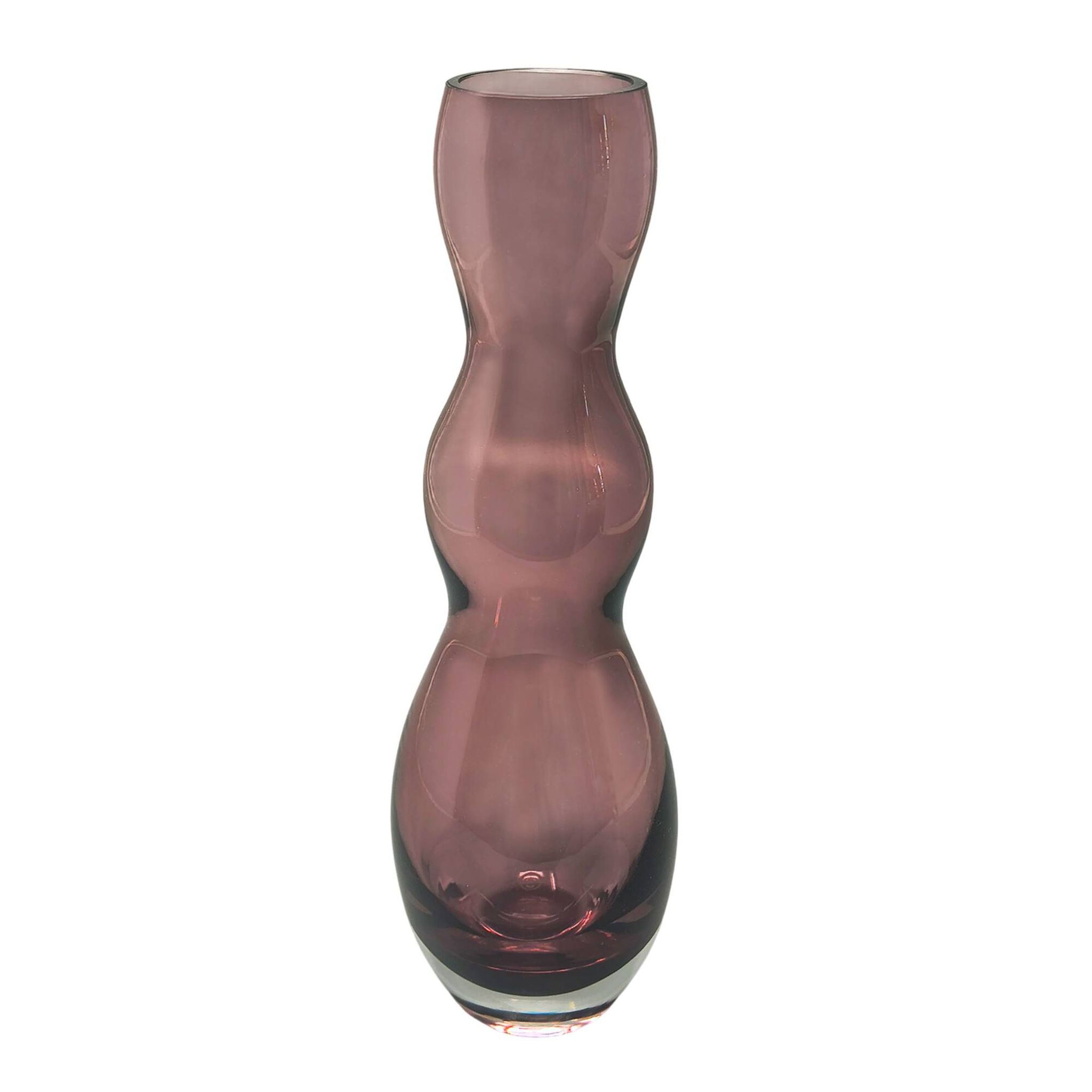 1970s Space Age Purple Vase by V. Nason in Murano Glass. Made in Italy