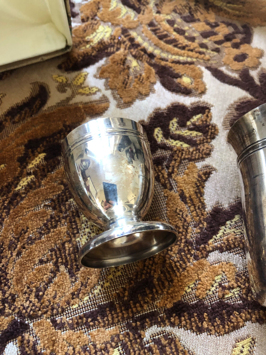 Silver-plated birth set