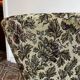 Fauteuil cocktail - tissu fleuri
