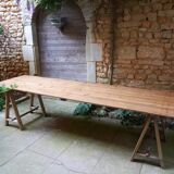 large fir wood tavern table