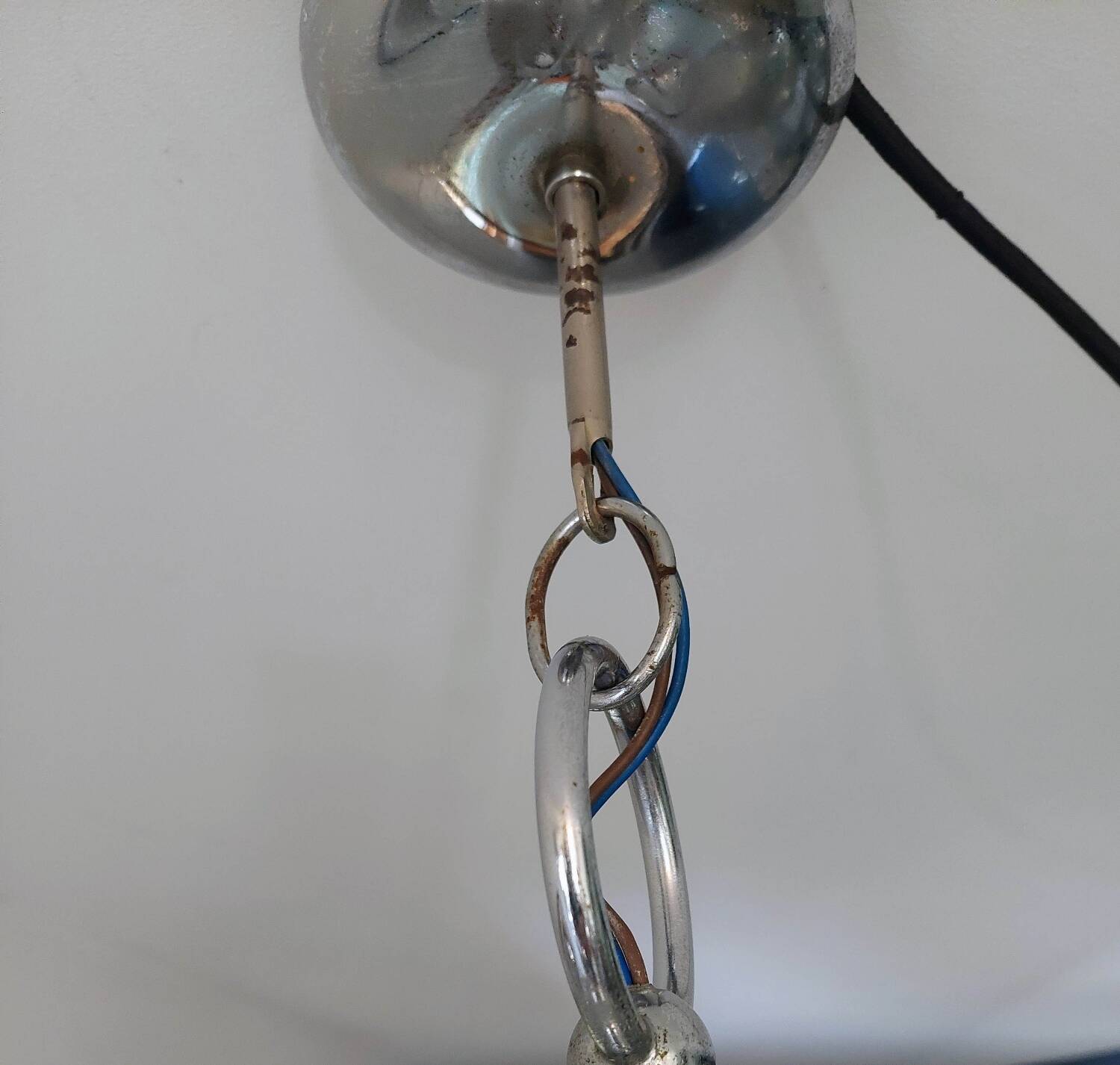Italian Space Age chandelier, 1970s