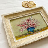 Painting bouquet of flowers signed Anne Max