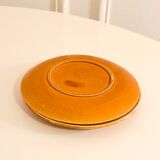 Pair of ceramic dessert plates, Niderviller, Fauve model, 1960