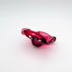 Murano Coupe Flavio Poli Sommerso Rubies & Original Pilon 17cm 1960