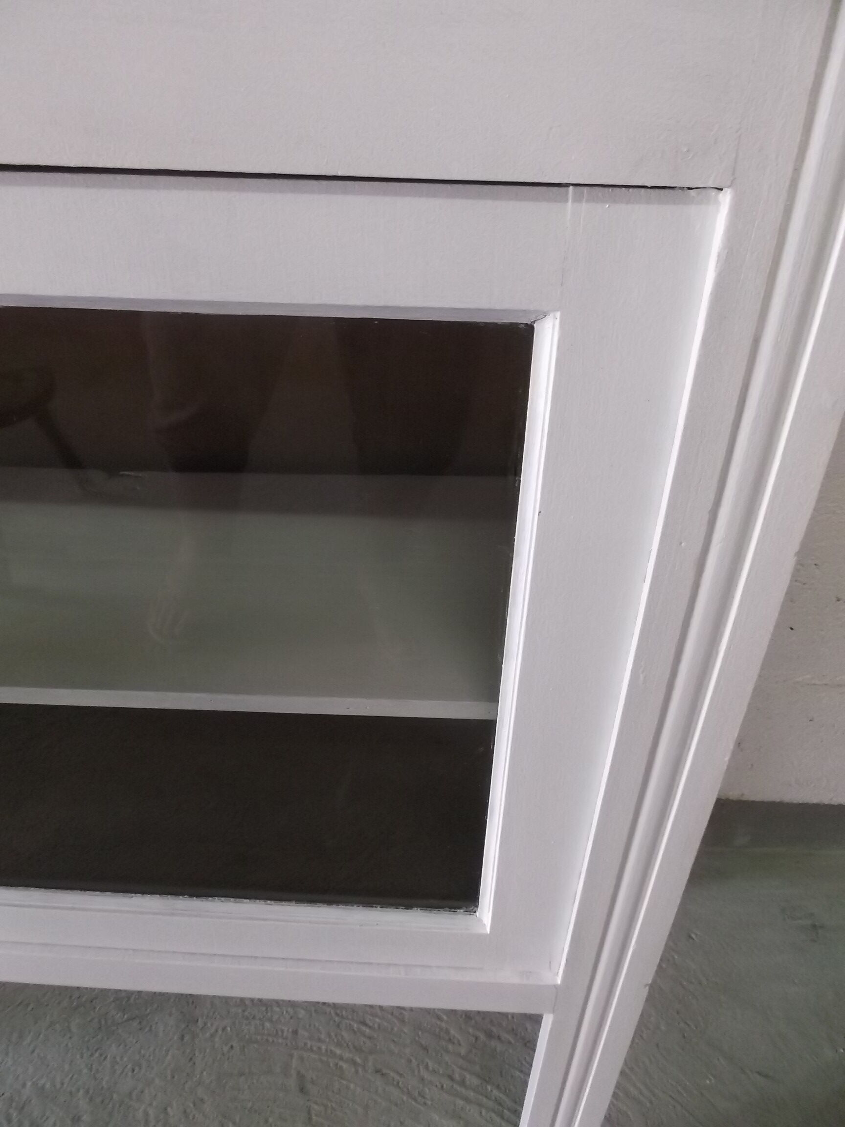 Old, vintage, patinated buffet