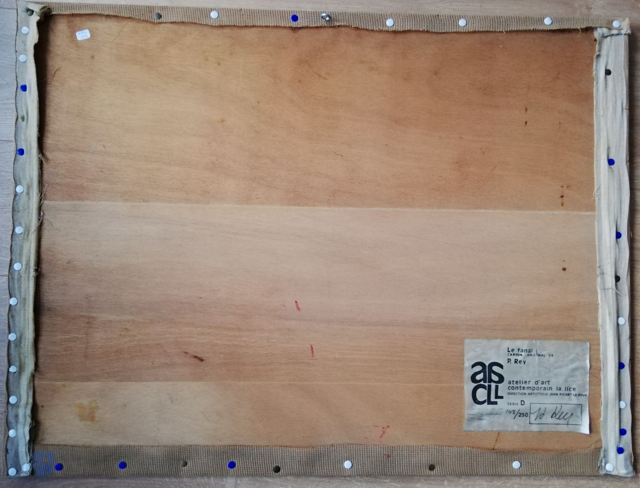 Wall tapestry P. Rey atelier Picart Le Doux