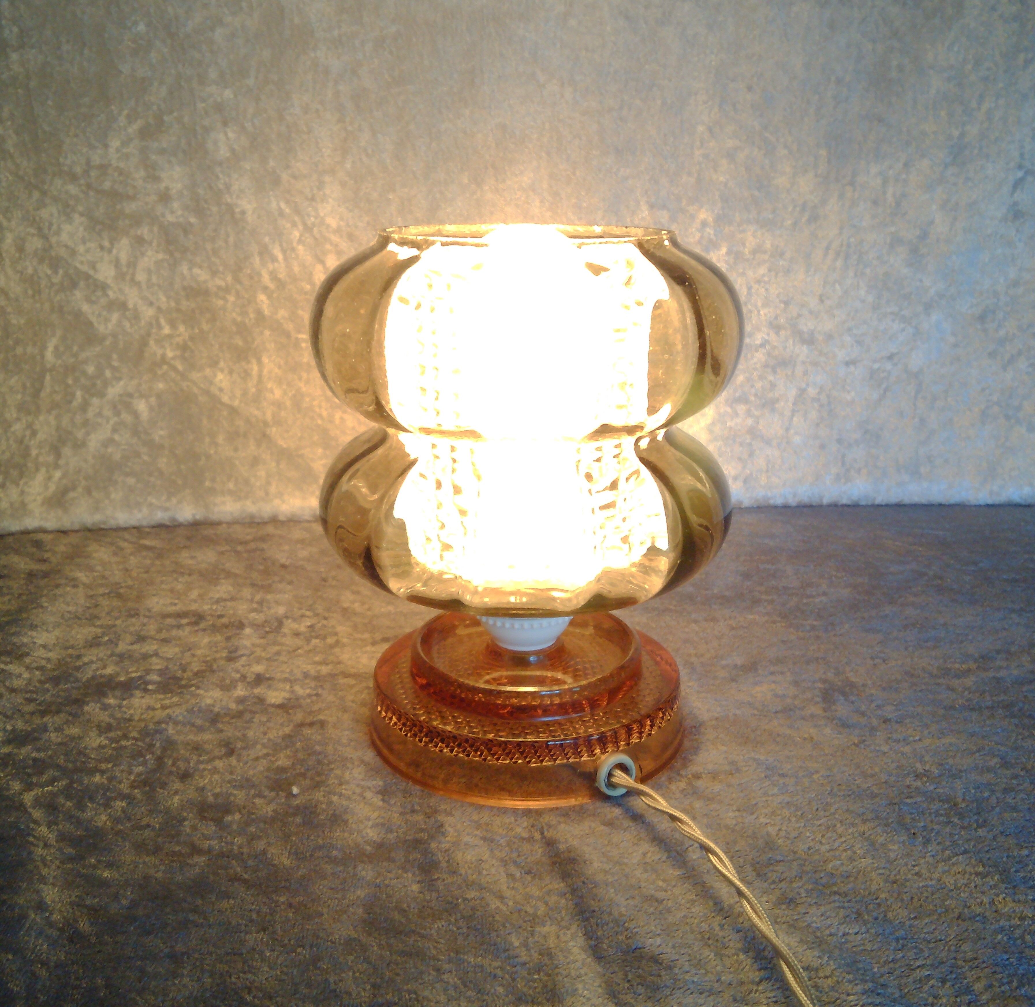 Table lamp "Bubble" by Carl Fagerlund for Orrefors 1960/70's