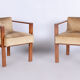 Palisander Seating Set with Coffee Table, Art Deco, Restored, France, 1920s